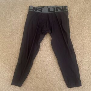 Under armour “heat gear” compression Capri tights